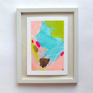 Turquoise Whispers #2 | Original Abstract Painting inspired by the Ocean