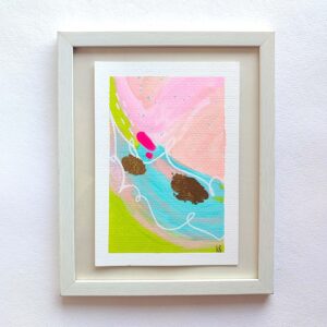 Turquoise Whispers #3 | Original Abstract Painting inspired by the Ocean